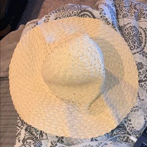 Floppy Cream Sun Hat Summer Pool Hat Sunhat